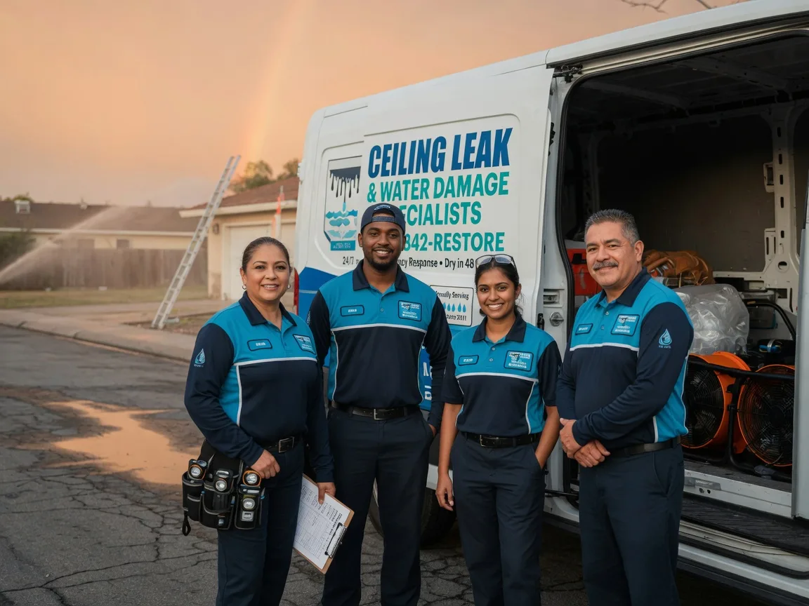 Ceiling Leak Cleanup company in Briscoe, TX
