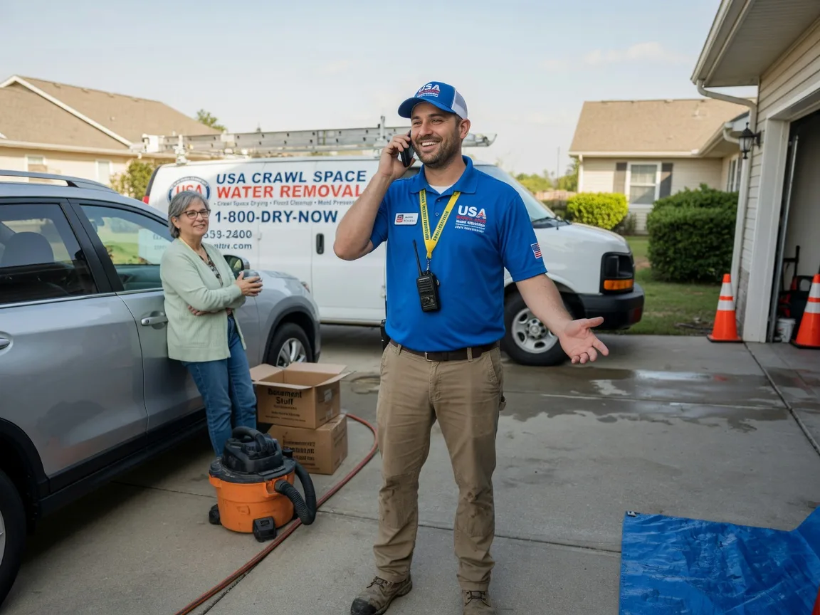 Crawl Space Water Removal Briscoe, TX FAQs